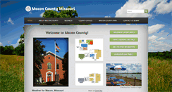 Desktop Screenshot of maconcountymo.com